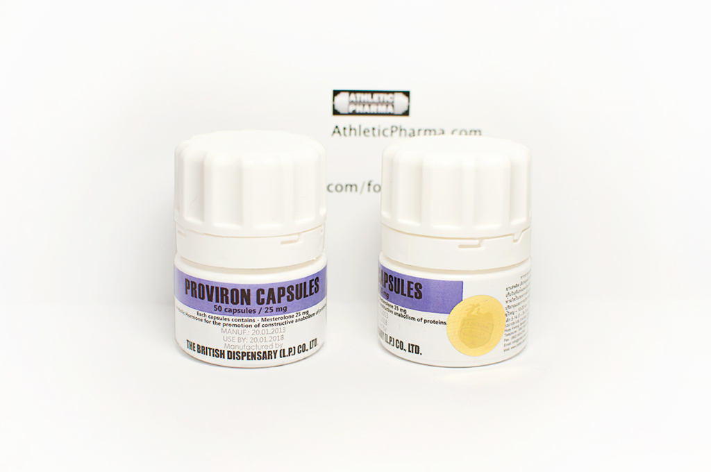 Proviron capsules